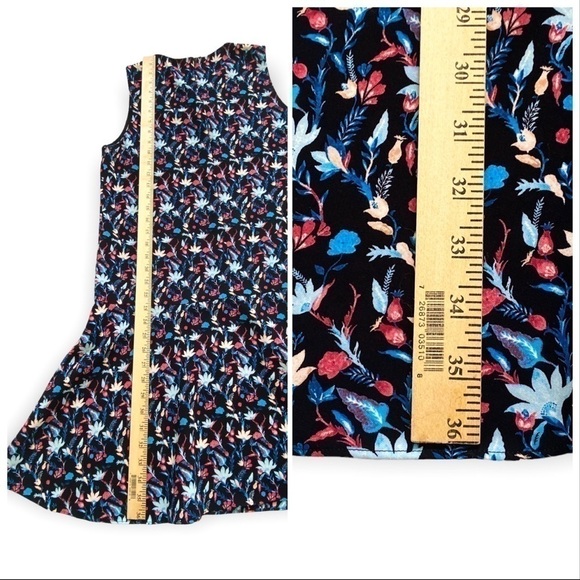 Tanya Taylor Mini Dress, Floral Adalia Dress, Size 8 - Picture 14 of 14